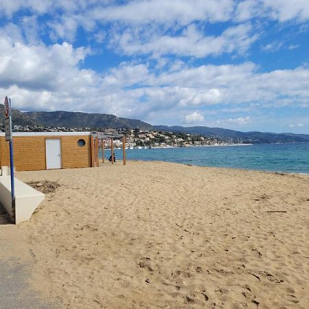 Appartement Paisible Avec Vue Panoramique Mer Et Acces Direct Plage Bormes-les-Mimosas Exteriér fotografie