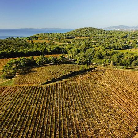 Appartement Paisible Avec Vue Panoramique Mer Et Acces Direct Plage Bormes-les-Mimosas Exteriér fotografie
