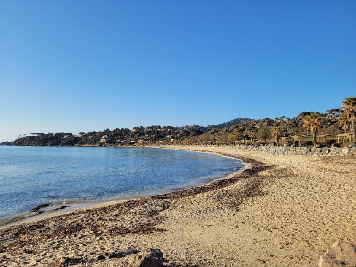 Appartement Paisible Avec Vue Panoramique Mer Et Acces Direct Plage Bormes-les-Mimosas Exteriér fotografie
